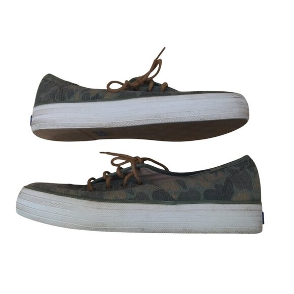 Keds Women's Size 10 Camouflage Lace Up Sneaker Shoes Multicolor Classic - Picture 5 of 6